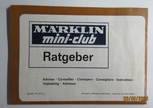 Märklin mini club anleitung - mini-club,