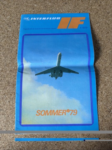 Interflug magazine 1979 - interflug,