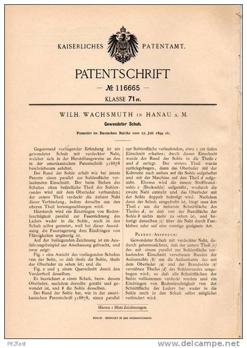 Original patentschrift w - -,