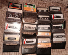 1 Paket mit 16 Musikkassetten - bespielte Leerkassetten BASF etc.