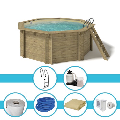 Holzpool kalea 436x138cm 8mm - kalea,