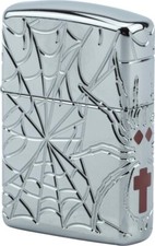 Zippo spider deep carved - spider,