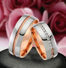 2 st. Silber 925 Trauringe