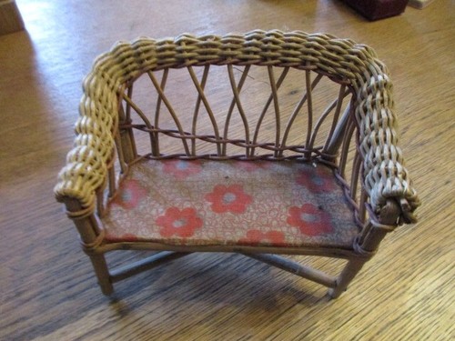 Puppenstube sitzbank holz - puppenstube,