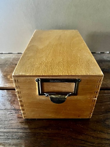 Antik karteikasten holz - antik,