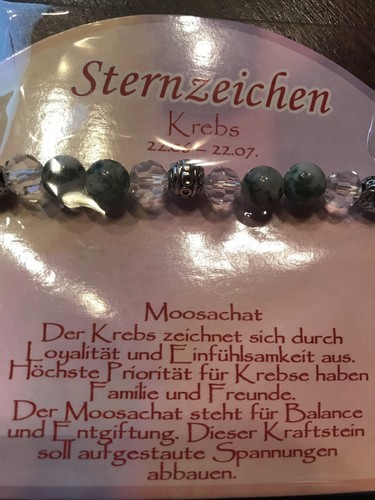 Armband sternzeichen krebs - sternzeichen, mit