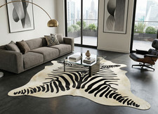 KUHFELL STIERFELL CREME WEISS