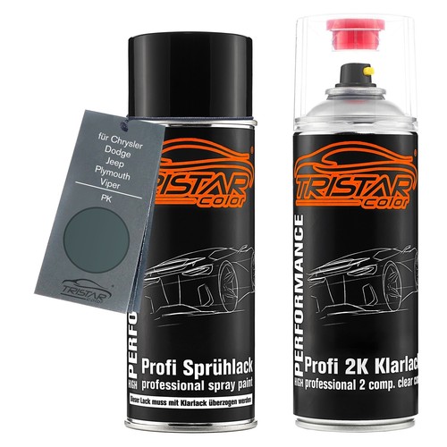 Autolack spraydosen set - 2k,