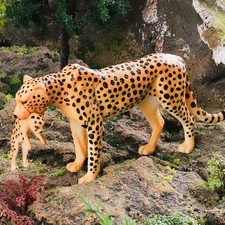 Leopardenfigur ornament - leopardenfigur,,