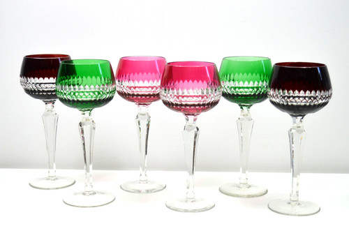 Weinrömer bunte weingläser - weinrömer,
