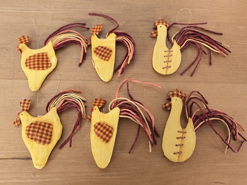 Ostern deko hühner - deko,