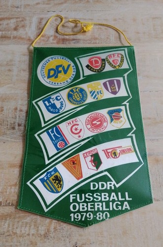 Wimpel ddr fußball - wimpel, oberliga