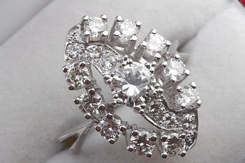 Brillant diamant ring 35ct - diamant, 2,35ct