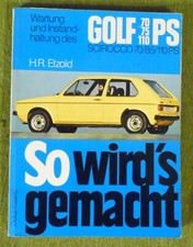 So wirds gemacht , Golf , Scirocco , H.R. Etzold , 1978 ,