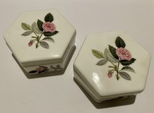 Paar Vintage Wedgwood Hathaway