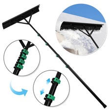 Schneeschieber mit Gummielippe Dach Schneeschaufel entfernen mit photovoltaik