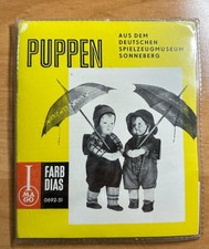 DDR Spielzeug, Farbdias, Puppen Spielzeugmuseum Sonneberg, 1974