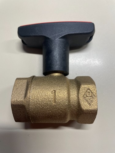 Kugelhahn messing zoll - ,