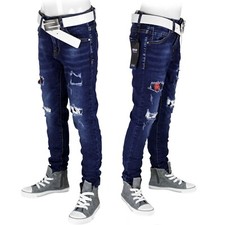 Jeans Jungen Bikerjeans Hose