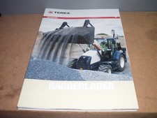 TEREX BAGGERLADER 820-980 ELITE 16 SEITEN PROSPEKT/BROSCHÜRE