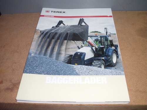 Terex baggerlader 820 980 - terex,