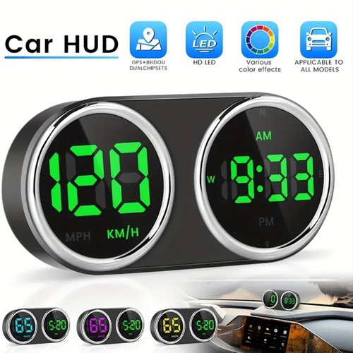 Digitaluhr hud gps tacho - hud,