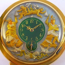 JACQUEMART Glockenschlag Viertelrepetition Taschenuhr in 14ct Gold Edda Watch