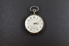 antike Taschenuhr Silber, Ankerwerk läuft, gefertigt für den amerik. Markt 1880?