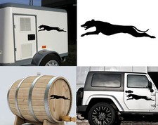 Windhund, Vinyl Aufkleber