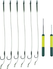 Boilie vorfächer Boilievorfächer Karpfenvorfächer Haarvorfach Karpfenrig im Set