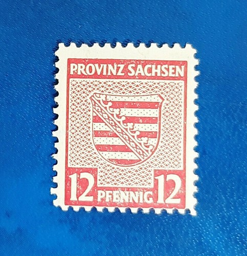 Briefmarke sbz provinz - sbz, sachsen