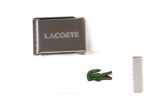 Lacoste casual woven strap - lacoste,