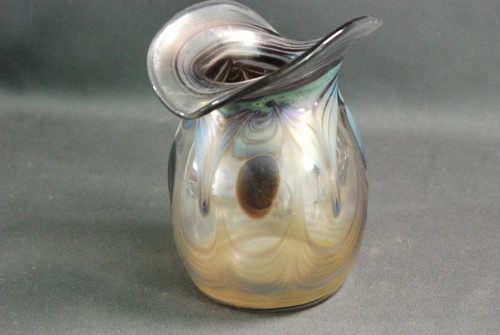 Glas mittelgroße vase - ,