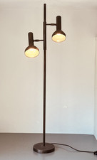 alte Cosack Stehlampe Design Vintage Messing Mid Century Lampe Stehleuchte 70er