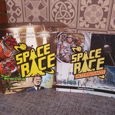Space Race Brettspiel mit Interkosmos Erweiterung - 100% vollständig