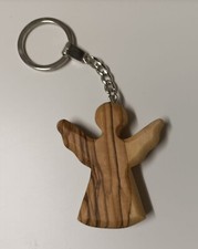 Schutzengel Olivenholz