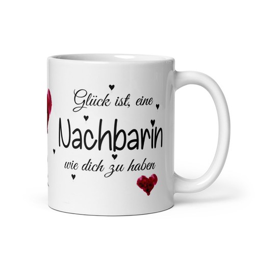Tasse glück ist eine - /,