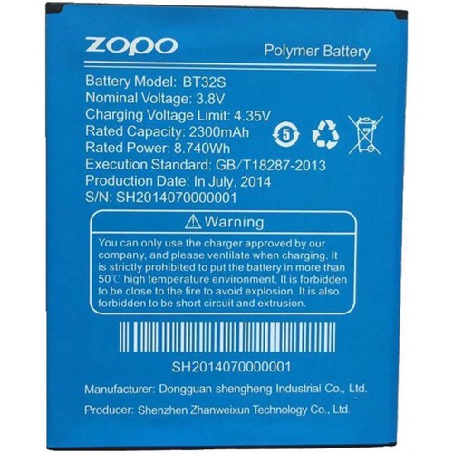 Zopo original akku - original,