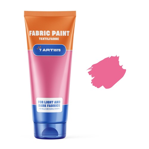 Textilfarbe rosa ml - textilfarbe,