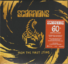 SCORPIONS FROM THE FIRST STING  (60TH ANNIVERSARY DOPPEL CD AUS 2025)