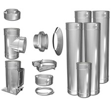 Aussenkamin Edelstahlkamin DW