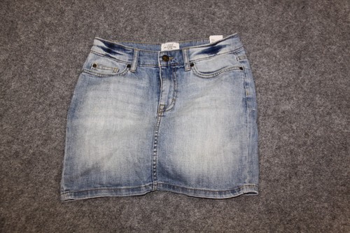 Kurzer jeans rock hell blau - jeans,