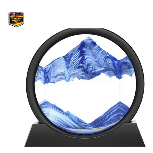 Sandbild drehrahmen blau 7 - 3d,