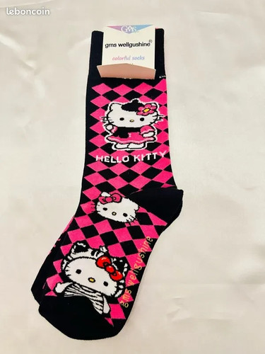 Hello kitty rosa argyle - kitty,