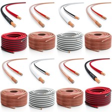 Lautsprecherkabel Boxenkabel 10m 25m 50m Boxen Lautsprecher HiFi Audio Kabel