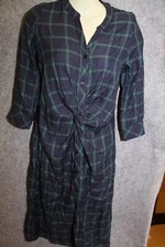 HEMD  KLEID DUNKELBLAU GRÜN