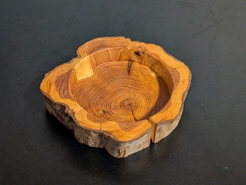 Holzschale baumscheibe - holzschale,