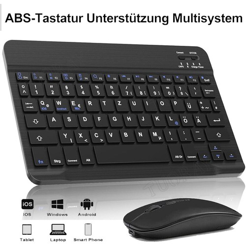 Qwertz bluetooth tastatur maus - bluetooth-tastatur,