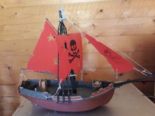Playmobil Piratenschiff mit vielen Zusatzteilen siehe Fotos gebraucht