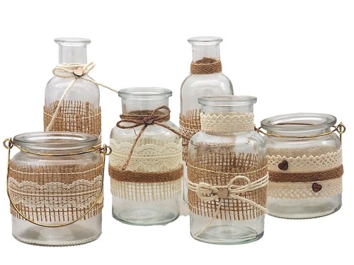 Hochzeit vintage vasen - hochzeit,